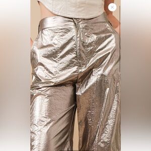 Metallic Pants